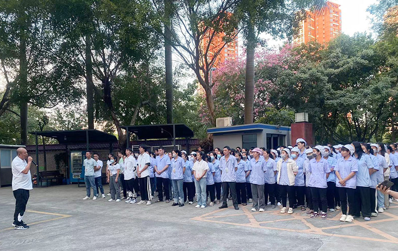 雅香麗化妝用品（深圳）有限公司開(kāi)展消防安全應(yīng)急疏散演練